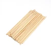 Wholesale Natural Finish Eco Friendly Disposable BBQ Skewer Bamboo Stick With Custom Design