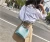 Wholesale new fashion clear bucket jelly color transparent pvc crossbody sling shoulder messenger bag chain women bags