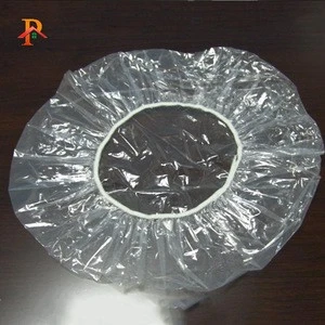Wholesale new material disposable waterproof shower cap hairdressing cap hotel disposable supplies shower cap