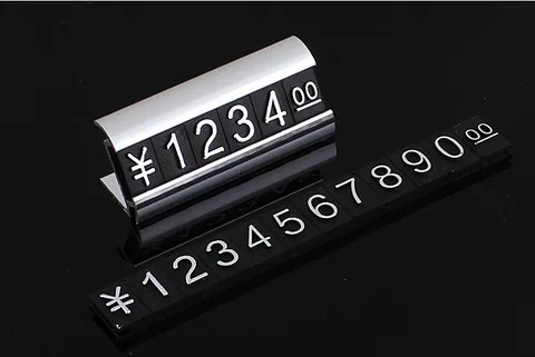 Number Indicator Rack Buy Wholesale Plastic Retail Display Rack With Adjustable Letters ...