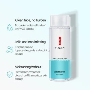Wholesale private label VENZEN face toners remove Cleansing Water face wash