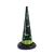Import Wholesale single high quality PVC holiday halloween party toss game inflatable witch hat with 4 rings from China