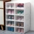 Import Wholesale Stackable Storage Bins Multi-Function Plastic Shoe Packaging Box Organizer With Window from China