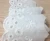 Import Wholesale waving shape lace ribbon cotton lace trim flower embroidered lace fabric for home textile accessories from China