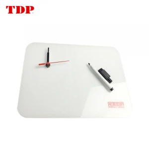 Wholesale White Square DIY Plastic Acrylic Custom Wall Clock for Home Decoration