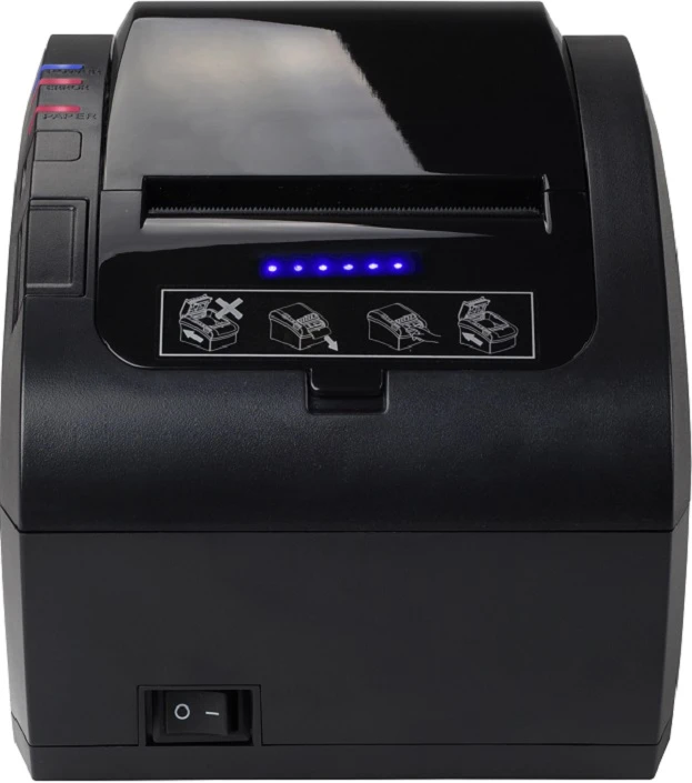 Wholesale Wireless POS Thermal Receipt Printer with Auto Cutter Superior Quality ZY606 80mm Direct Thermal Easy Paper Loading