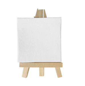 Wholesale Wooden Mini Easel Stand And Canvas Set