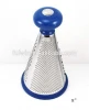 Wholesales multi-functional  stainless steel blue round cheese grater