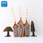 Widely Used Best Prices Customized Soft 100% Polyester Ornaments Home Felt Decoration