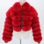 Import Winter Warm Soft Thick faux Fox Fur Coat Ladies Long Sleeve Fur Jacket Hooded Short Style Real Fur short jacket Coat Women from China