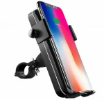 Wireless charging seat bicycle mobile phone holder 5000mAh power bank