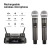 Import wireless microphone karaoke microphone uhf vocal microphone from China