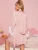 Import Women Self Belted Long Sleeve OEM ODM Faux Fur Detail Belted Night Luxury Bathrobes Satin Feather Robes from China