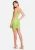 Import womens clothing 2021 mesh pencil dress lady with lining from China