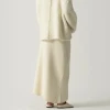 Womens clothing 2023 womens long skirt cashmere knit womens skirts vintage soft causal High-waisted A-line skirt winter