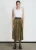 Import Women&#x27;s Pleated Midi Skirts High Quality Autumn Spring Elegant  Printedelastic Waist from USA