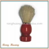 Wooden shaving brush with stand
