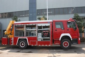 World lowest price Emergency rescue fire vehicle / emergency tender / emergency truck
