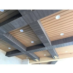 WPC Ceiling Composite Decking with Clips