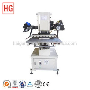 WT-12 industrial sale price paper plastic bags leather shoe rubber sole pneumatic heat press hot stamping machine