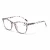 Import WY Fashionable round frame retro reading glasses, wear comfortable quality guarantee anti blue-ray from China
