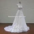 Import XF16067 illusion round neckline wedding dress  bridal gowns with cap sleeves from China