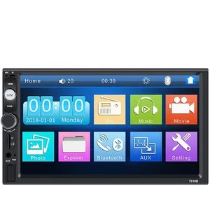 Xinyoo Factory Price 7010B Universal 7&#39;&#39;In Car Video Bluetooth Mirror Link Car Radio DVD player and Car MP5 Player