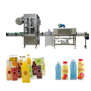 YB-TB200 Automatic heating bottle shrink sleeve Labeling Machine /Shrink sleeve applicator with steam tunnel