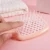 Import YDM Tangle Salon Hair Styling Tools Large Plate Combs Massage Hair Comb Hair Brushes Girls Ponytail Comb from China