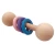 YDS Educational Toys Beech Wood  Rattles for Baby  Safety  Wooden Teething Ring