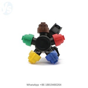 YS 5 Way Nozzle Holder or Turret Bodies with Diaphragm Check Valve for Wet Boom