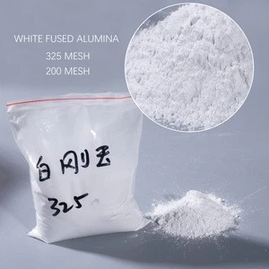YUFA White Alumina 99.6 Al2O3 Micro Sodium White Fused Alumina Powder for Refractory