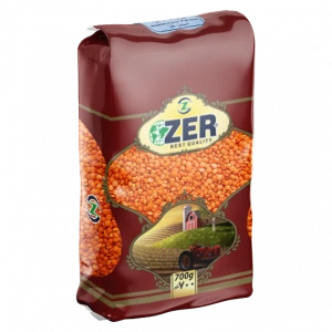 Zer Red Lentils 700 gr x 10 Bag