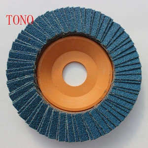 Zirconia flap abrasive disc /metal grinding disc /grinding polishing sanding cloth pad