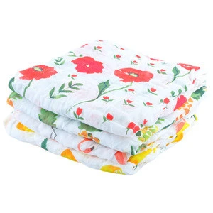 Zogift free sample    2019 New Design baby swaddle 100% organic cotton Muslin baby blanket