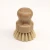 Import ZS03 Kitchen cleaning brush small size sisal palm bamboo short handle round dish pot brush from China