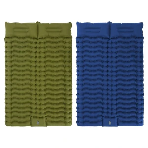 Beach camping moisture-proof mats, double camping car tent air mattresses, outdoor picnic inflatable mattresses