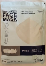 KN95 White Disposable Face Mask (5 Layers)
