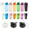 Factory Wholesale Leak Proof Blnder Bottle For Protein Customized Logo 28Oz 820Ml Plastic Shaker Bottle Gym