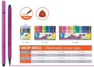 Washable Color Pen For Coloring