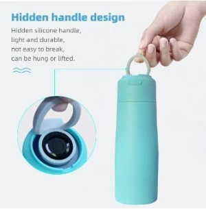 smart self cleaning uvc water bottle BPA free good insulation for home and outdoor