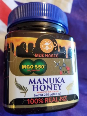Manuka Honey MGO550+ 8.8 oz ( 250 gr)