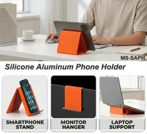 Silicon Aluminum Phone Holder