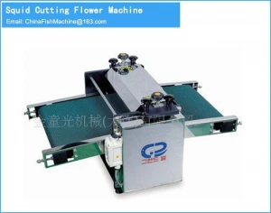 Squid pattern cut machine China Manufacturer