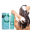 China Factory Private Label Black Hair Shampoo Hair Color Dye Shampoo Customization No Ammonia No Stain Skin