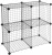 Import 4/6 Cube Grid Wire Storage Shelves from China