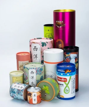 Custom Design Tube Paper Boxes For Packaging Purpose