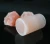 Import Pink Himalayan Hand Carved Salt Shot Cup from Taiwan