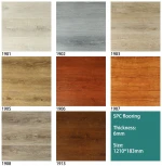 High Quality the best luxury vinyl plank Eco-Friendly Waterproof Vinyl Click SPC PVC Flooring