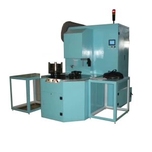 Fully Automatic Motor Shell Hot-Loading Machine for Motor shell thermal sleeve.